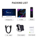 H96 Max-3318 4K Ultra HD Android TV Box with Remote Controller, Android 9.0, RK3318 Quad-Core 64bit Cortex-A53, WiFi 2.4G/5G, Bluetooth 4.0, 2GB+16GB