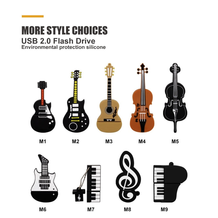 MicroDrive 64GB USB 2.0 Guitar U Disk