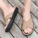 Casual Fashion Beach Sandals Slippers for Men (Color:Khaki Size:41)
