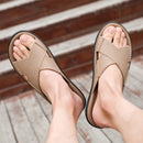Casual Fashion Beach Sandals Slippers for Men (Color:Khaki Size:41)