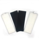 XI221 2 Pairs K614 Side Brushes + I205 Initial Effect Filter + 2 PCS I207 Filters Set for ILIFE A4 / A4S / A6