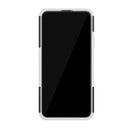 Tire Texture TPU+PC Shockproof Case for Huawei Honor 20 Pro, with Holder (White)
