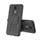 Tire Texture TPU+PC Shockproof Case for Nokia 3.2, with Holder (Black)