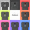 Tire Texture TPU+PC Shockproof Case for Nokia 3.2, with Holder (Black)