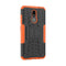 Tire Texture TPU+PC Shockproof Case for Nokia 3.2, with Holder (Orange)