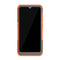 Tire Texture TPU+PC Shockproof Case for Nokia 3.2, with Holder (Orange)