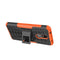 Tire Texture TPU+PC Shockproof Case for Nokia 3.2, with Holder (Orange)