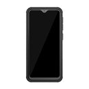 Tire Texture TPU+PC Shockproof Case for Galaxy A20e / A10e, with Holder (Black)