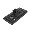 Tire Texture TPU+PC Shockproof Case for Galaxy A20e / A10e, with Holder (Black)