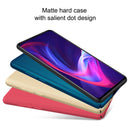 NILLKIN Frosted Shield Concave-convex Texture PC Protective Case Back Cover for Xiaomi Mi 9T & Mi 9T Pro & Redmi K20 & K20 Pro (Black)