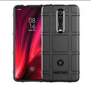 Shockproof Protector Cover Full Coverage Silicone Case for Xiaomi Mi 9T & Mi 9T Pro & Redmi K20 & K20 Pro (Black)