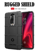 Shockproof Protector Cover Full Coverage Silicone Case for Xiaomi Mi 9T & Mi 9T Pro & Redmi K20 & K20 Pro (Black)