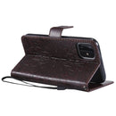 Pressed Printing Sunflower Pattern Horizontal Flip PU Leather Case for iPhone 11, with Holder & Card Slots & Wallet & Lanyard