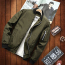 Men Casual Fashion Jacket (Color:Green Size:XXXL)