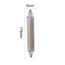 YWXLight R7s SMD 2835 118mm 128 LEDs Ceramic Lamp (Color:Natural White Size:220V)