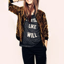 Women Wild Casual Sequin Jacket Short Coat (Color:Gold Size:M)