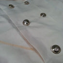 Slim Mid-length Commuter Jacket Trench Coat (Color:Beige Size:M)