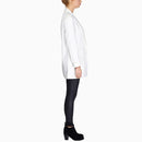 One Buckle Long-sleeved Suit (Color:White Size:M)