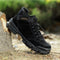 Jiefu Anti Smashing, Anti Piercing, Waterproof And Oil Resistant Electric Welding High Top Safety Shoes (Color:Black Size:41)