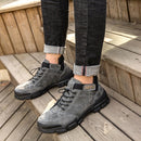 Jiefu Anti Smashing, Anti Piercing, Waterproof And Oil Resistant Electric Welding High Top Safety Shoes (Color:Grey Size:41)