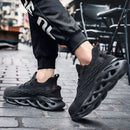Jiefu Breathable Flying Fabric Anti Smashing And Anti Piercing Insulating Safety Shoes (Color:Black Size:37)