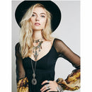 Low V-neck Pleated Chiffon Dress With Irregular Hem And Ankle Skirt (Color:Black Size:XXL)