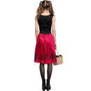 Little Red Riding Hood Costume For Adults Cosplay (Color:Red Size:XL)