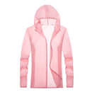 Lovers Hooded Outdoor Windproof And UV Proof Sun Proof Clothes (Color:Pink Size:XXL)