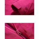 Ladys Detachable 3 in 1 Pair Of Waterproof, Windproof, Warm And Breathable Couples Stormsuit (Color:Black Size:XXL)