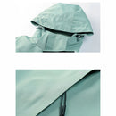 Mens Detachable Two Piece Warm, Waterproof And Breathable Couples Stormsuit (Color:Black Size:XXXXL)