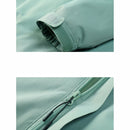 Mens Detachable Two Piece Warm, Waterproof And Breathable Couples Stormsuit (Color:Green Size:XL)