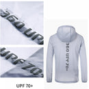 Ladys Outdoor UV Proof Breathable Lightweight UPF 70+ Couples Sun Proof Clothes (Color:Brown Size:M)
