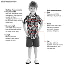 Children Long-sleeved Shirt + Denim Suspenders And Trousers Two-piece Suit (Color:Blue Size:110)