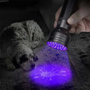 YWXLight 51 LEDs 395nm UV LED Flashlight, Support Detect Pet Urine