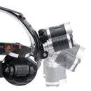 BORUIT RJ-3000 3LEDs 3000LM Strong Light Long Shot Rechargeable LED Headlight (Headlamp)
