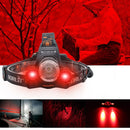 BORUIT RJ-3000 3LEDs 3000LM Strong Light Long Shot Rechargeable LED Headlight (Headlamp)