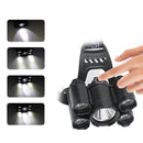YWXLight 5LEDs USB Rechargeable Outdoor Long-range Camping Night Fishing Headlight