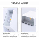 YWXLight 6W Modern Minimalist Cube LED Wall Lamp (White Light)