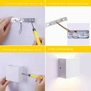 YWXLight 6W Modern Minimalist Cube LED Wall Lamp (White Light)