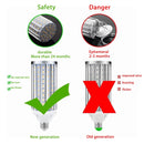 YWXLight E27 45W 140LEDs SMD 5730 4500LM LED Corn Light (Cold White)