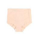 3 PCS Pure Color Large Size Breathable High Waist Belly Lift Adjustable Maternity Panties (Color:Shrimp Size:M)