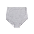3 PCS Pure Color Large Size Breathable High Waist Belly Lift Adjustable Maternity Panties (Color:Gray Size:M)