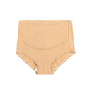 3 PCS Pure Color Large Size Breathable High Waist Belly Lift Adjustable Maternity Panties (Color:Apricot Size:L)