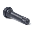 Snap-in Short Black Rubber Valve Stem (TR414) 4-Pack with Valve Core Wrench for Tubeless 0.453 Inch 11.5mm Rim Holes on Standard Vehicle Tires