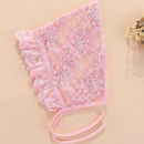 Baby Sleeveless Mesh Dress (Color:White Size:3M)