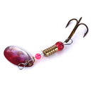 HENGJIA SPB30 30 PCS Sequin Set Metal Sequins False Bait Fresh Sea Bass Fishing Bait, Length: 2.5 to 4cm , Boxed