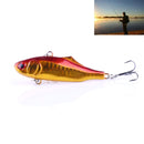 HENGJIA VI026 7cm/24g Full Swimming Layer Plastic Hard Baits Fishing Lures Set Tackle Baits, Bagged (2