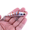 HENGJIA VI026 7cm/24g Full Swimming Layer Plastic Hard Baits Fishing Lures Set Tackle Baits, Bagged (3