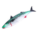 HENGJIA SO301 29cm 65g Ocean Boat Fishing Tuna Lure 28cm Soft Fish Long Shot Fishing Gear Lure Empty Stomach Bait Fishing Tackle (D)