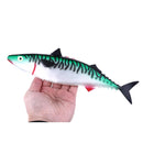 HENGJIA SO301 29cm 65g Ocean Boat Fishing Tuna Lure 28cm Soft Fish Long Shot Fishing Gear Lure Empty Stomach Bait Fishing Tackle (D)